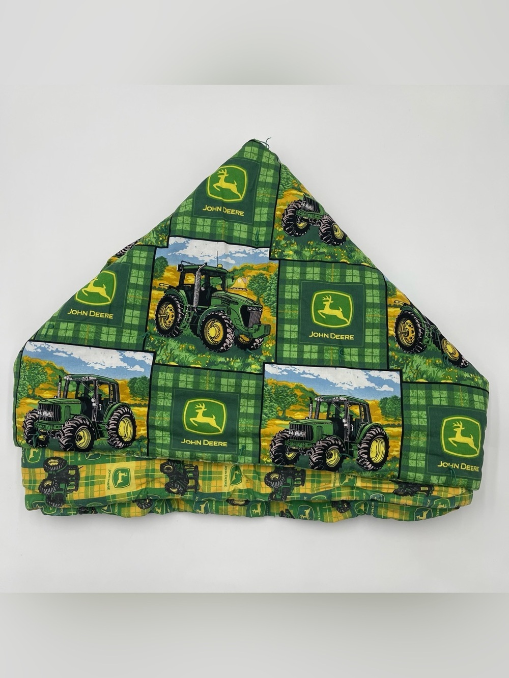 John Deere Reversible Baby Blanket/Wall Hanging Tractor 39x32.5 Nursery Farm